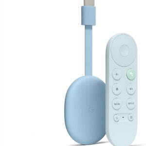 Chromecast with Google TV (4K)- Streaming Stick Entertainment on Your TV with Voice Search - Watch Movies, Shows, and Live TV in 4K HDR