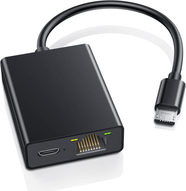 Ethernet Network Adapter Fire TV Stick, Chromecast, Mi Stick