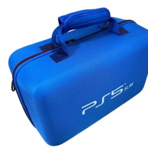 Hard Shell PS5 Carrying Case, Portable Protective Travel Case for PS5, Large Capacity Storage Bag for PlayStation 5 Compatible for Console Controller,Disk Headset Base