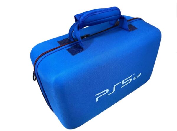Hard Shell PS5 Carrying Case, Portable Protective Travel Case for PS5, Large Capacity Storage Bag for PlayStation 5 Compatible for Console Controller,Disk Headset Base