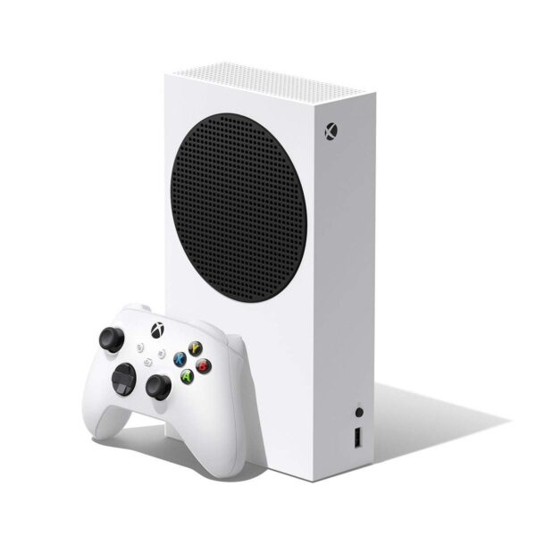 Microsoft Xbox Series S 512GB Game All-Digital Console + 1 Xbox Wireless1 Controller, White - 1440p Gaming Resolution, 4K Streaming Media Playback, WiFi