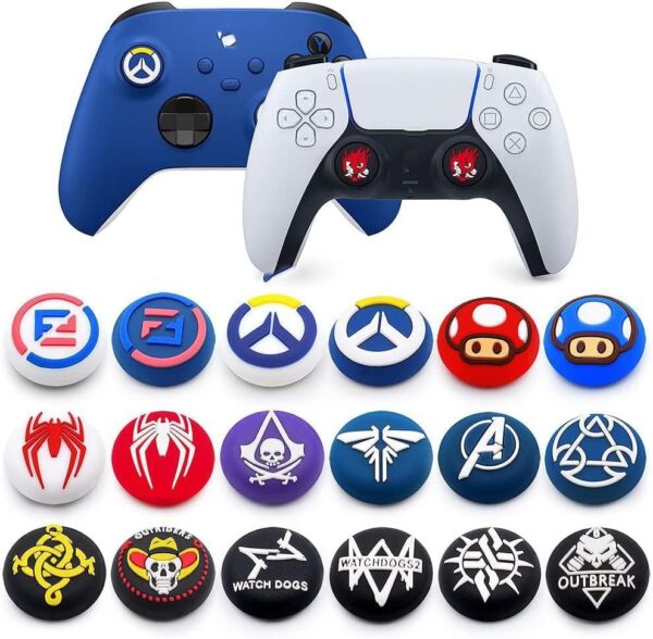 Joystick Cap Silicone Rubber Thumb Stick Grip Caps