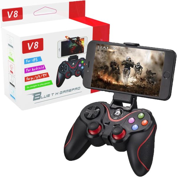 V8 Wireless Game Controller for Android/ iPhone/ PC Windows 7/8/10